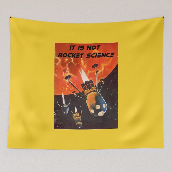 Item preview, It is not rocket science 4 - Vintage comic art designed and sold by Alex Starcatcher.