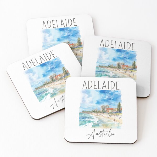 Item preview, Watercolor Design of Adelaide - Australia designed and sold by Sketch-Shack.