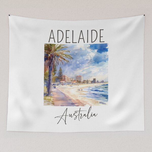 Item preview, Watercolor Design of Adelaide - Australia designed and sold by Sketch-Shack.