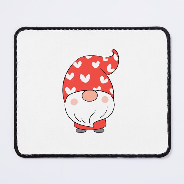 Item preview, Valentine Gnome Illustration designed and sold by Funky Fibers.