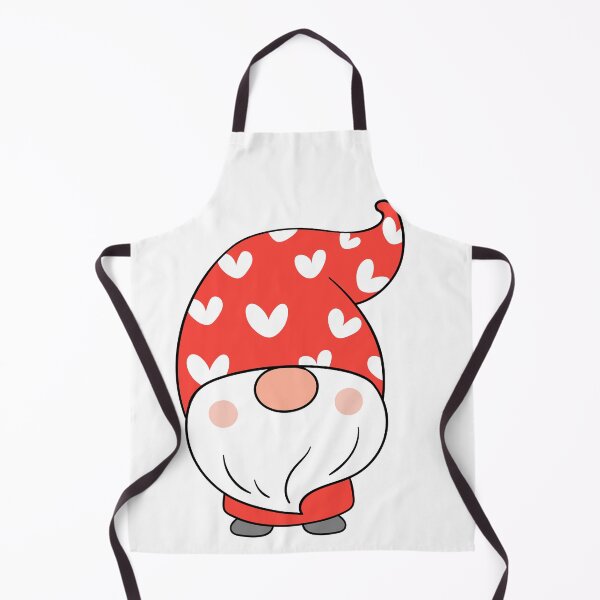Item preview, Valentine Gnome Illustration designed and sold by Funky Fibers.