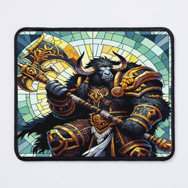 Item preview, Tauren Warrior WoW designed and sold by ArtGlassi.