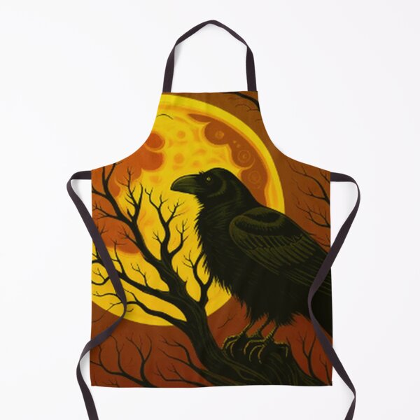 Item preview, Gothic Raven In Red Moon Light designed and sold by TheDarkWardrobe.