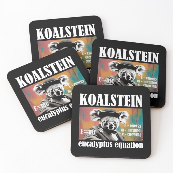 Item preview, Koalstein E=mc^2 designed and sold by Aceofspace3000.