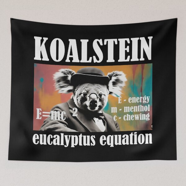 Item preview, Koalstein E=mc^2 designed and sold by Aceofspace3000.