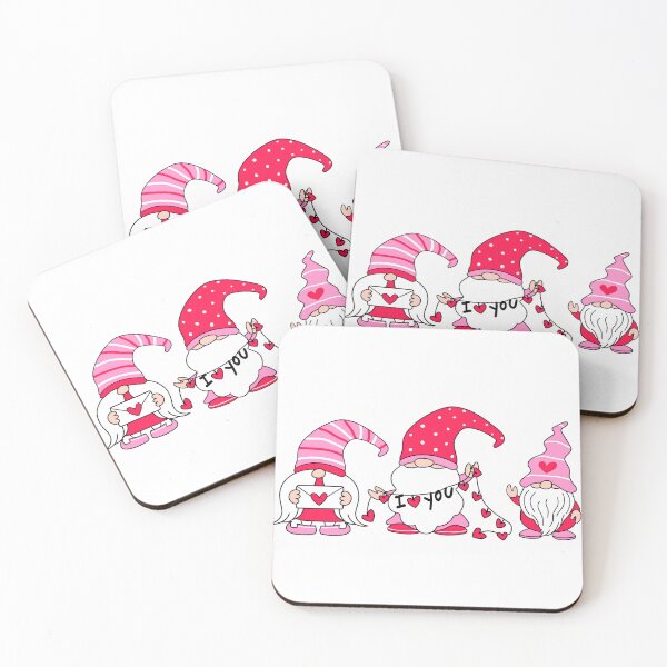 Item preview, Valentine Gnome Illustration designed and sold by Funky  Fibers.