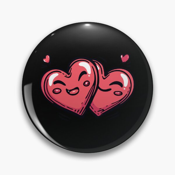 Item preview, Two Hearts - Love Valentine's Day Lover Couple  Cute Funny designed and sold by TheRealmWithin.