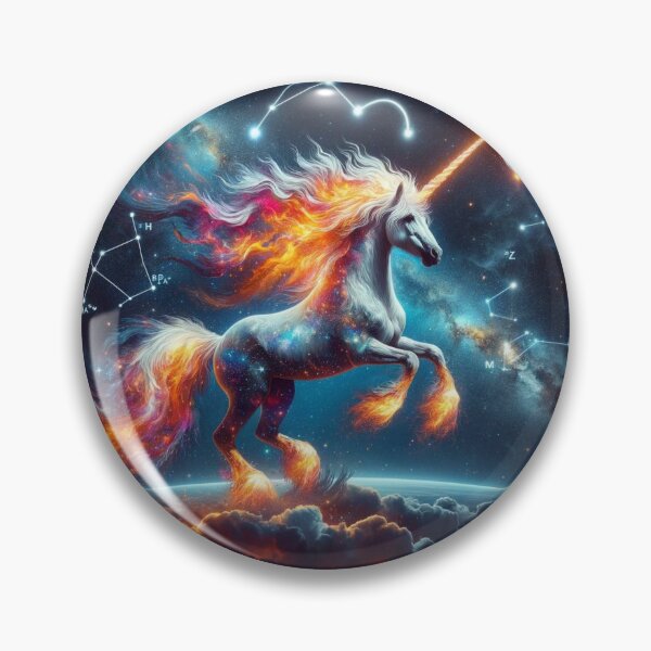 Item preview, Aries: Unicorn Horoscope Aries: The Fiery Trailblazer designed and sold by ZodiBlend.