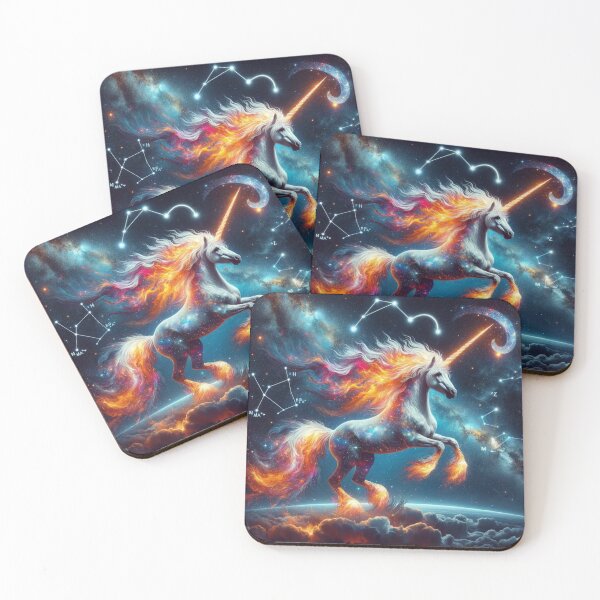 Item preview, Aries: Unicorn Horoscope Aries: The Fiery Trailblazer designed and sold by ZodiBlend.