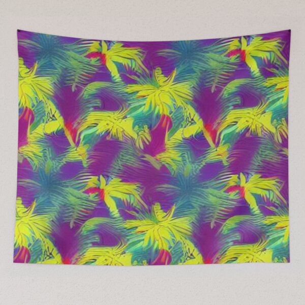 Item preview, Palm tree abstract pattern designed and sold by DMBGdesigns.