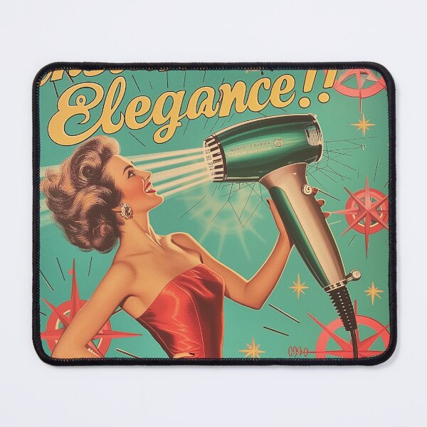 Item preview, Atomic Age Glamour - Vintage 1950's Hairdryer Advertisement Poster designed and sold by David Balzen.