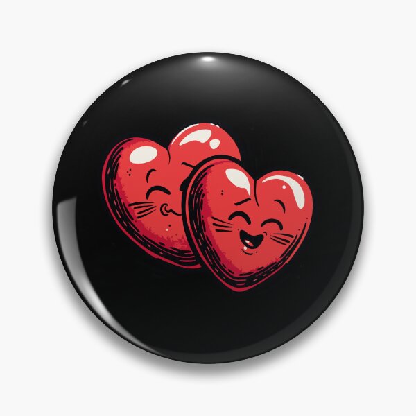 Item preview, Two Hearts - Love Valentine's Day Lover Couple  Cute Funny designed and sold by TheRealmWithin.