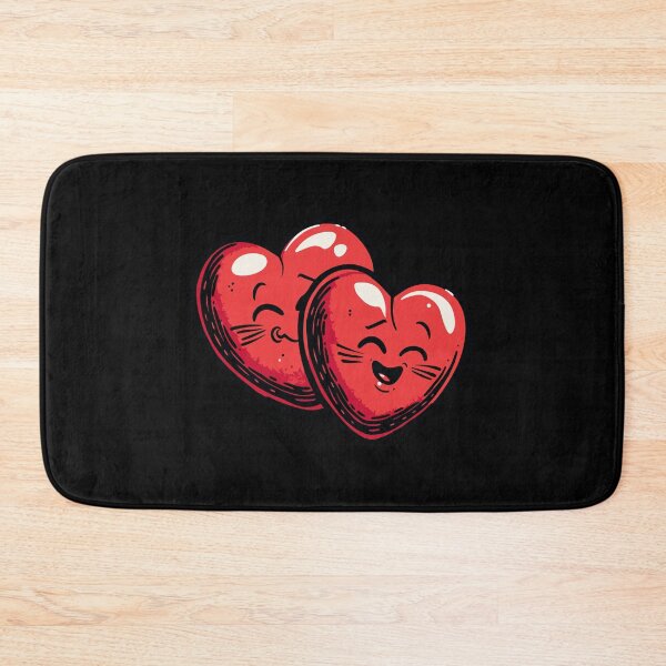 Item preview, Two Hearts - Love Valentine's Day Lover Couple  Cute Funny designed and sold by TheRealmWithin.