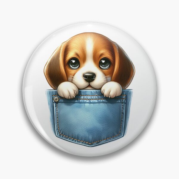 Item preview, Beagle Dog In Pocket designed and sold by BerryBlaze.