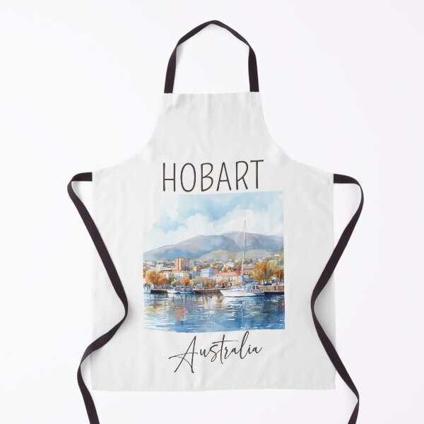 Item preview, Watercolor Design of Hobart - Australia designed and sold by Sketch-Shack.