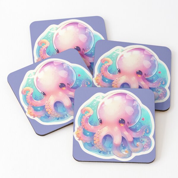 Item preview,  Cute Dumbo octopus and Bubbles designed and sold by SMARTKIT  DESIGNAGENCY.