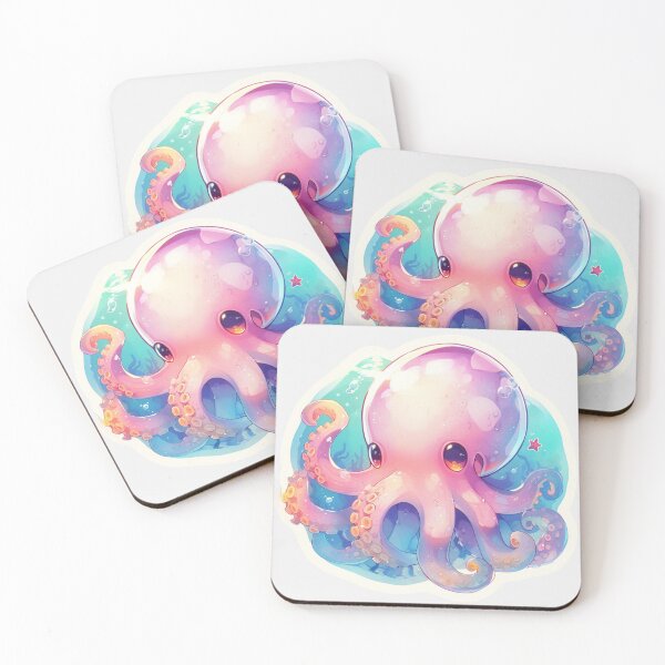 Item preview, Cute Dumbo octopus and Bubbles designed and sold by SMARTKIT  DESIGNAGENCY.
