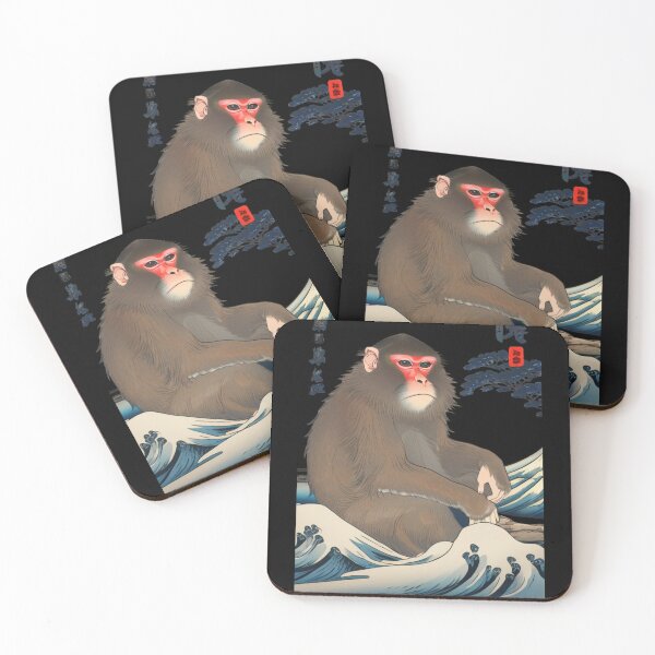 Item preview, japanese macaque designed and sold by EuropeanPrints.