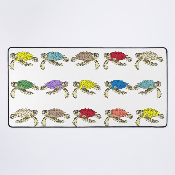 Item preview, Turtles, Loggerhead Turtle, Sea Turtles, Loggerhead Sea Turtles, marine reptile, sea life, ocean life, animal art, colorful animal designs designed and sold by Colleen Macomber.