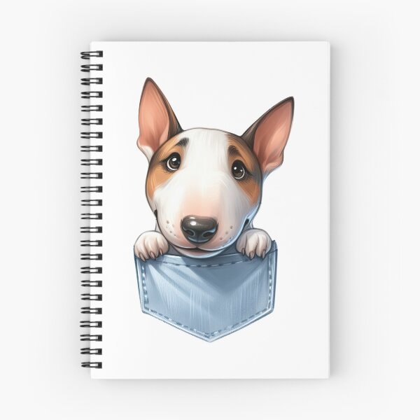 Item preview, Bull Terrier Dog In Pocket designed and sold by BerryBlaze.