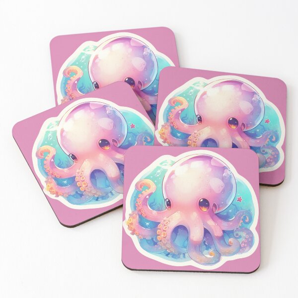 Item preview, Cute Dumbo octopus and Bubbles designed and sold by SMARTKIT  DESIGNAGENCY.