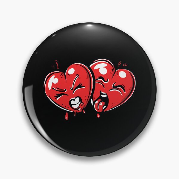 Item preview, Two Hearts - Love Valentine's Day Lover Couple  Cute Funny designed and sold by TheRealmWithin.