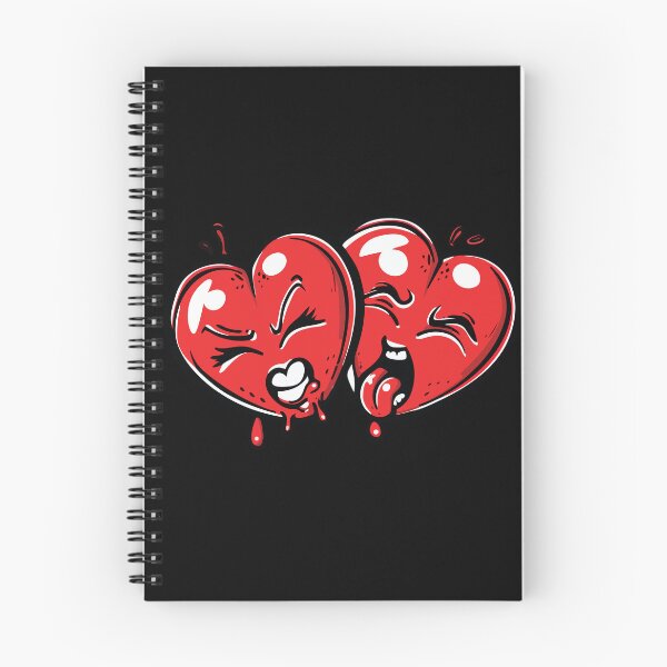 Item preview, Two Hearts - Love Valentine's Day Lover Couple  Cute Funny designed and sold by TheRealmWithin.