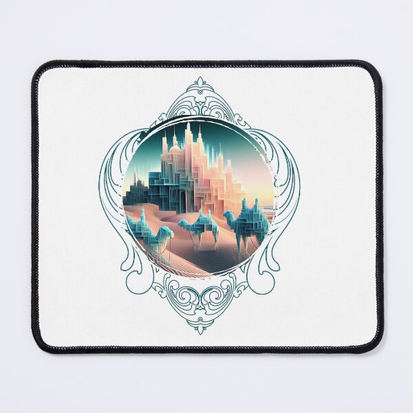 Item preview, Glass Castles and Sand Camels - Grateful Parrot Designs designed and sold by Smokinjoe66.