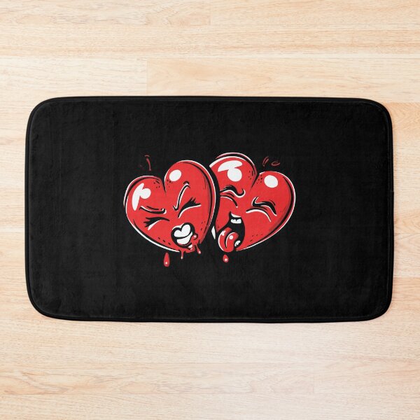 Item preview, Two Hearts - Love Valentine's Day Lover Couple  Cute Funny designed and sold by TheRealmWithin.