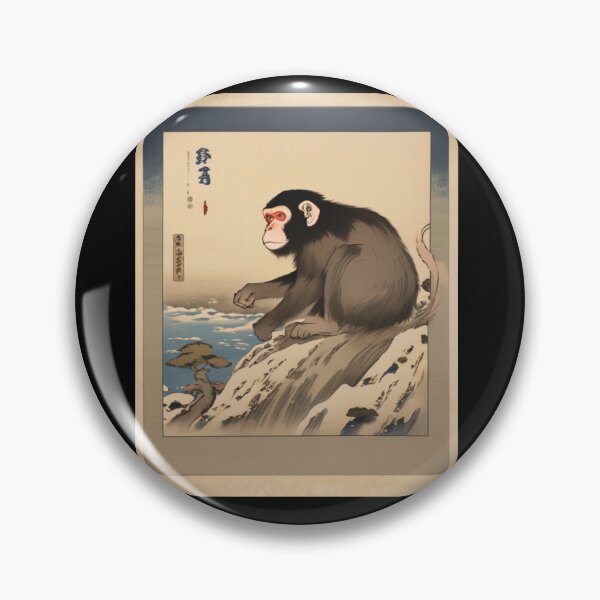 Item preview, japanese macaque designed and sold by EuropeanPrints.