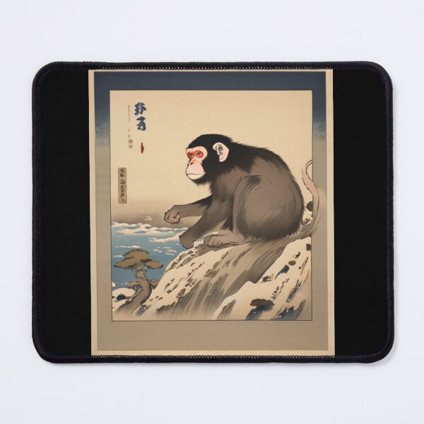 Item preview, japanese macaque designed and sold by EuropeanPrints.