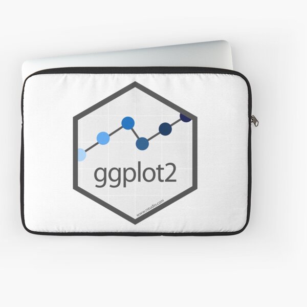 ggplot2 hex logo Laptop Sleeve