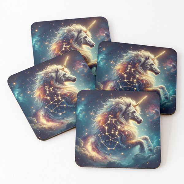Item preview, Leo: Unicorn Horoscope Leo: The Radiant Sovereign designed and sold by ZodiBlend.