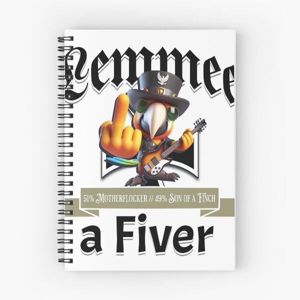 Item preview, Lemmee a Fiver - Grateful Parrot Designs designed and sold by Smokinjoe66.