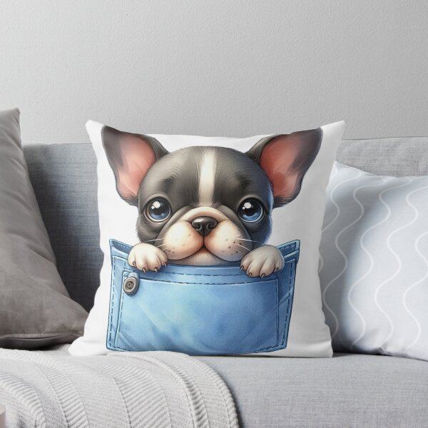 Item preview, Bulldog Dog In Pocket designed and sold by BerryBlaze.