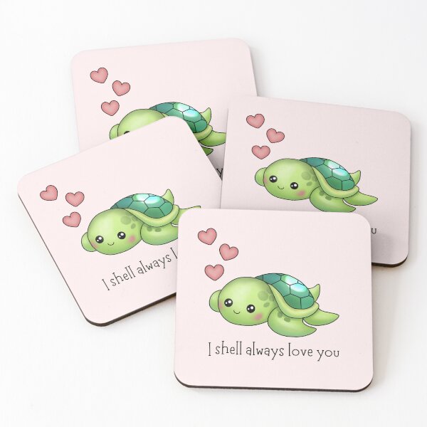 Item preview, I shell always love you - cute turtle pun! designed and sold by Olivia Ossege.