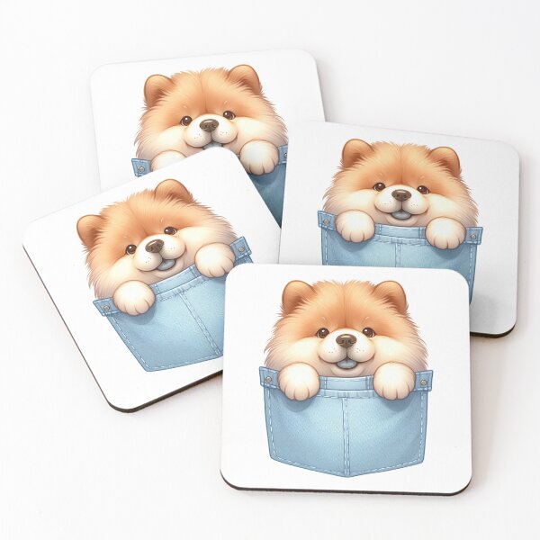 Item preview, Chow Chow Dog In Pocket designed and sold by BerryBlaze.