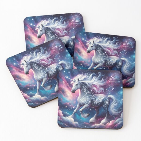 Item preview, Libra: Unicorn Horoscope Libra: The Harmonious Balancer designed and sold by ZodiBlend.