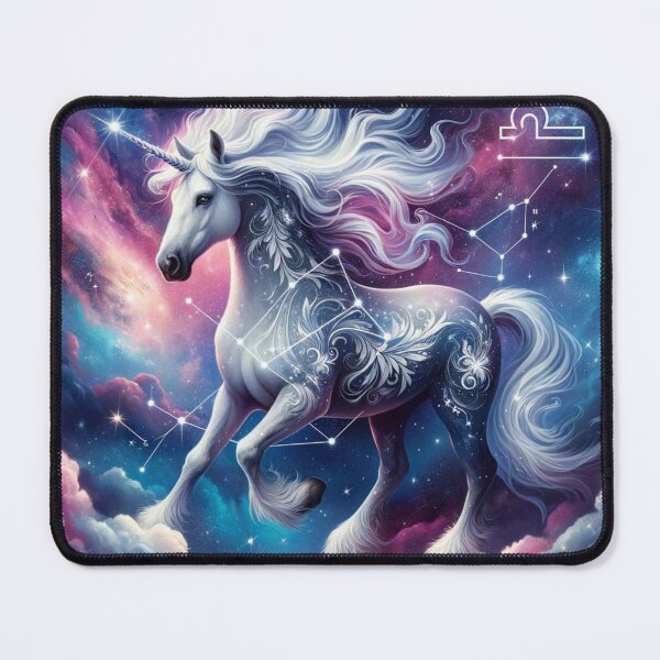 Item preview, Libra: Unicorn Horoscope Libra: The Harmonious Balancer designed and sold by ZodiBlend.