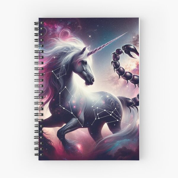 Item preview, Scorpio: Unicorn Horoscope Scorpio: The Shadow Seeker designed and sold by ZodiBlend.