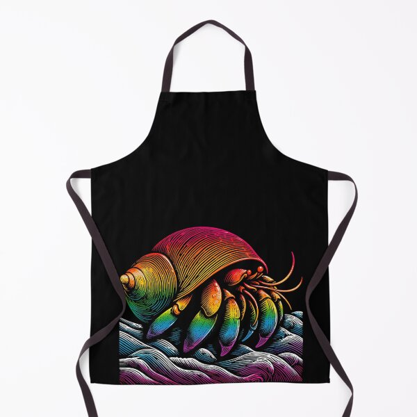 Item preview, Rainbow Scratch Draw Art - The ermit crab designed and sold by digital.stickerperso.com.