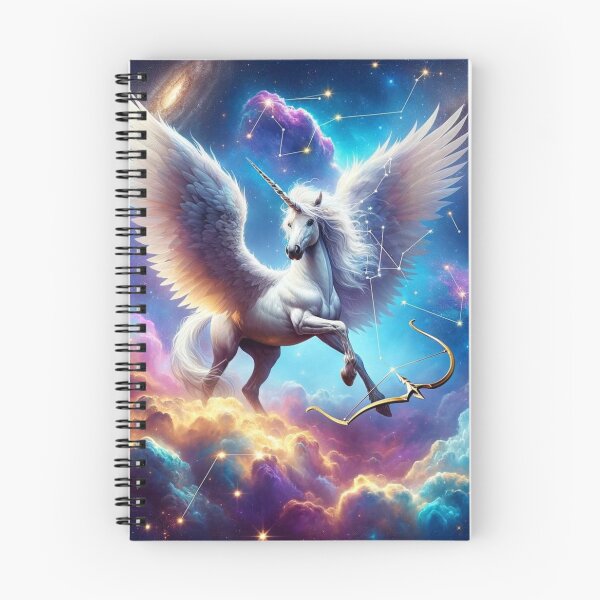 Item preview, Sagittarius: Unicorn Horoscope Sagittarius: The Cosmic Adventurer designed and sold by ZodiBlend.