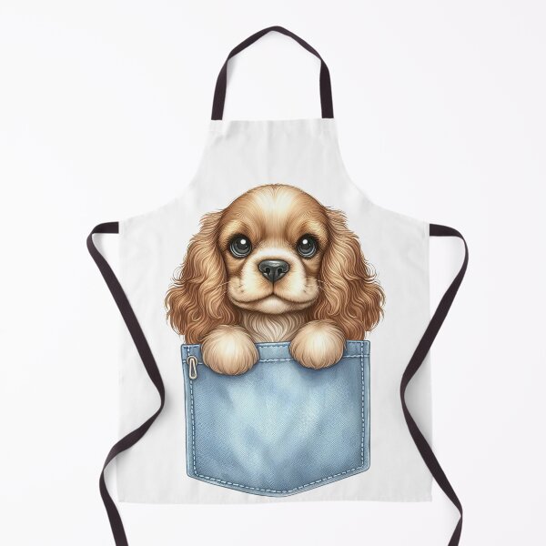 Item preview, Cocker Spaniel Dog In Pocket designed and sold by BerryBlaze.