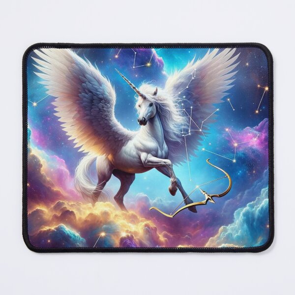 Item preview, Sagittarius: Unicorn Horoscope Sagittarius: The Cosmic Adventurer designed and sold by ZodiBlend.