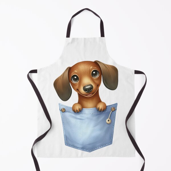 Item preview, Dachshund Dog In Pocket designed and sold by BerryBlaze.
