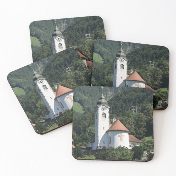 Item preview, Flüelen Parish Church (Uri) designed and sold by ChicVoyagePics.