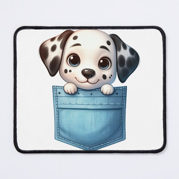 Item preview, Dalmatian Dog In Pocket designed and sold by BerryBlaze.