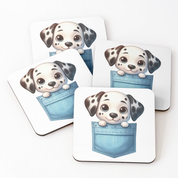 Item preview, Dalmatian Dog In Pocket designed and sold by BerryBlaze.