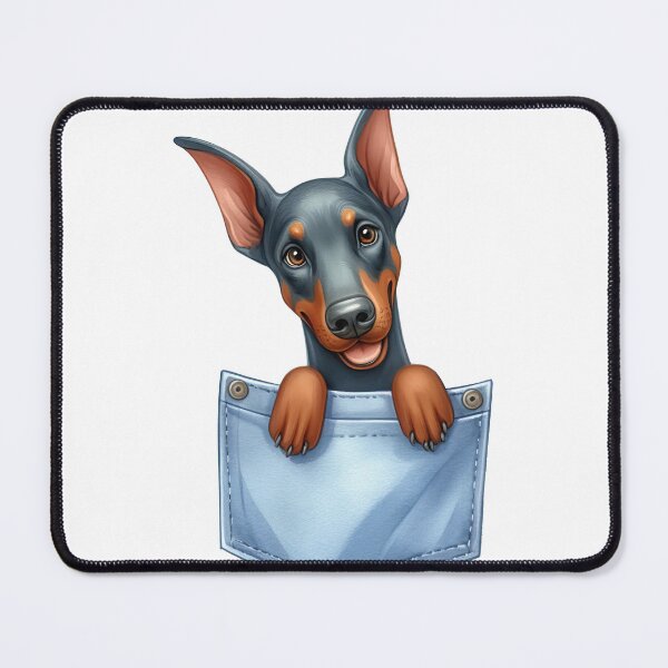 Item preview, Doberman Pinscher Dog In Pocket designed and sold by BerryBlaze.