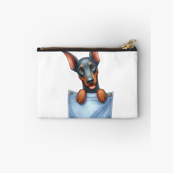 Item preview, Doberman Pinscher Dog In Pocket designed and sold by BerryBlaze.